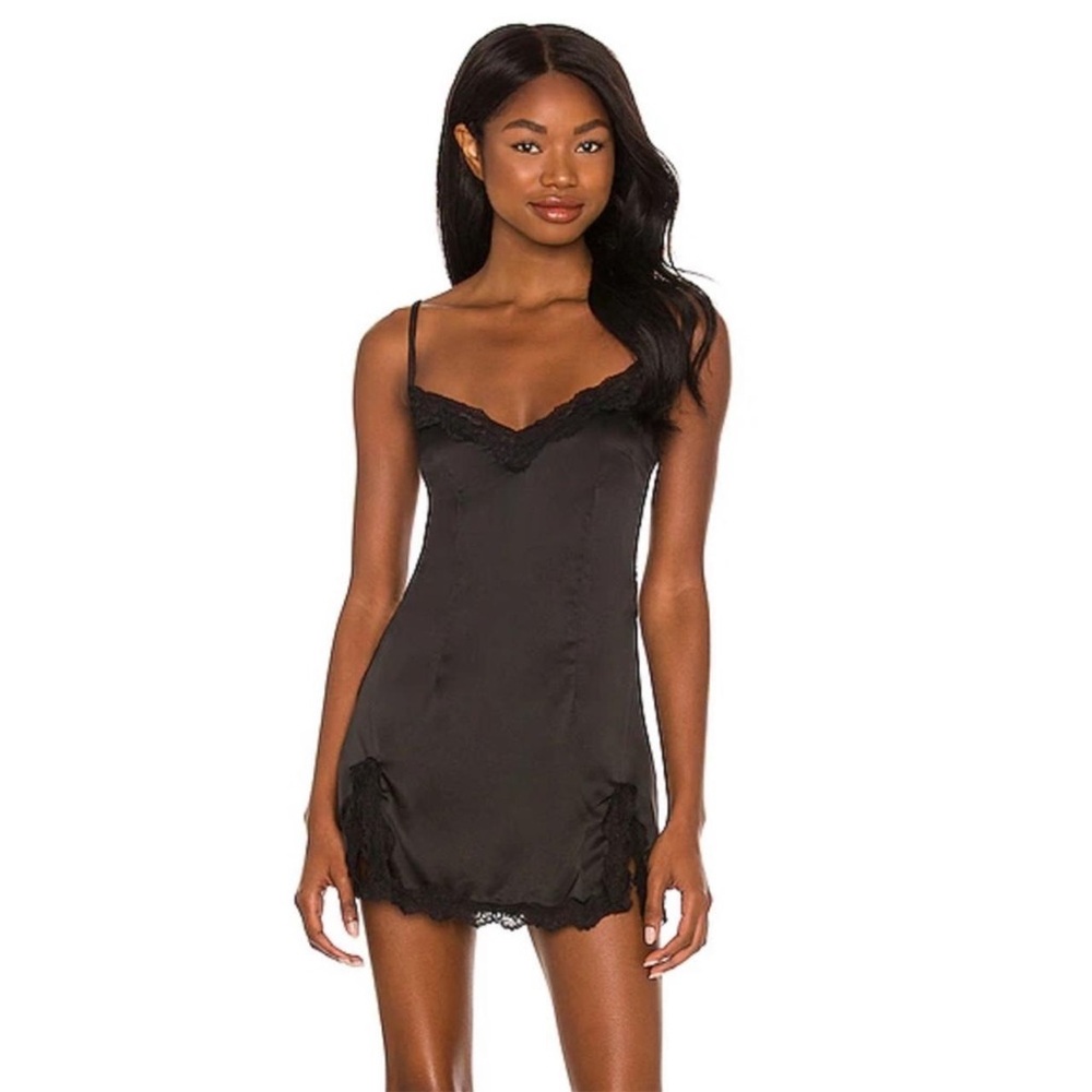 Lovers + Friends Black Mini Dress